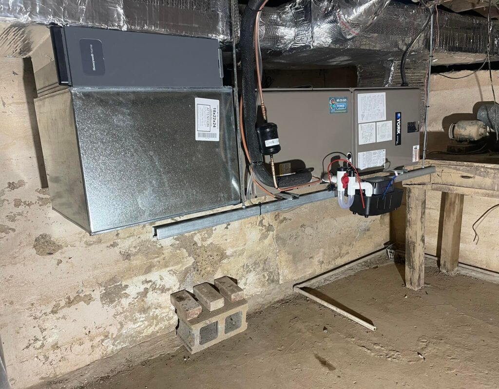 vertical furnace repair