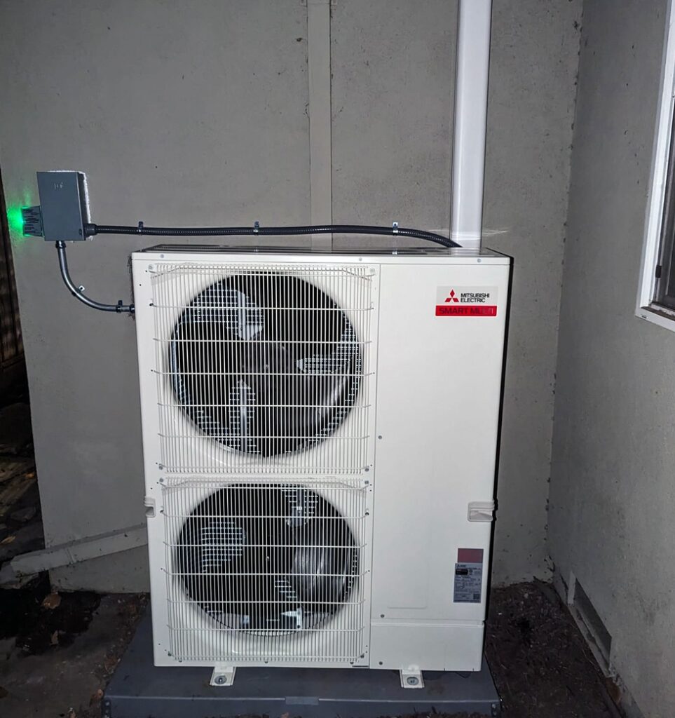Mitsubishi heat pumps