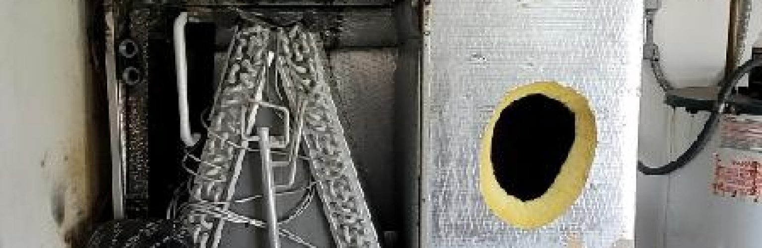 broken furnace